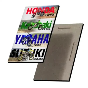 پک تابلو شاسی 4 تایی موتور کراس (Honda, Kawasaki, Yamaha, Suzuki)