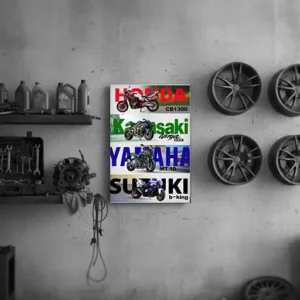 تابلو شاسی طرح 4 تایی موتور سنگین (Honda, Kawasaki, Yamaha, Suzuki)