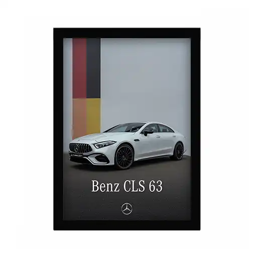 تابلو شیشه ای بنز CLS 63