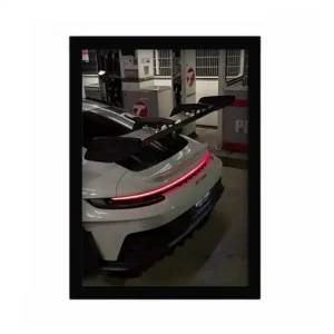 تابلو شیشه ای پورشه 911