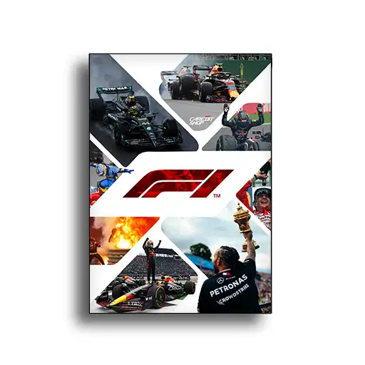 تابلو شاسی فرمول 1 (کلاژ لحظات حماسی تاریخ F1)